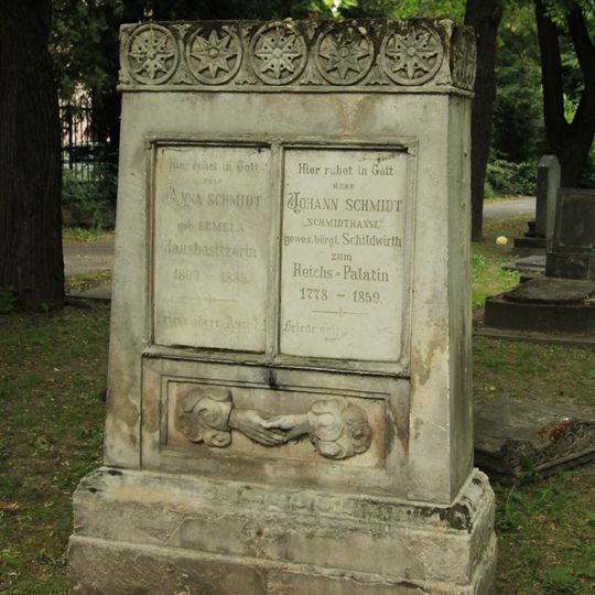 Ondrejský cintorín, náhrobok