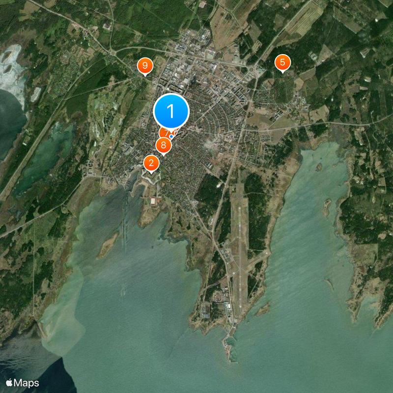 Kuressaare Map