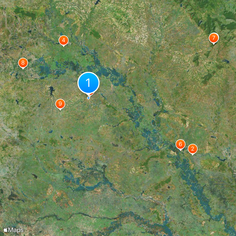 Changwat Roi Et Kaart