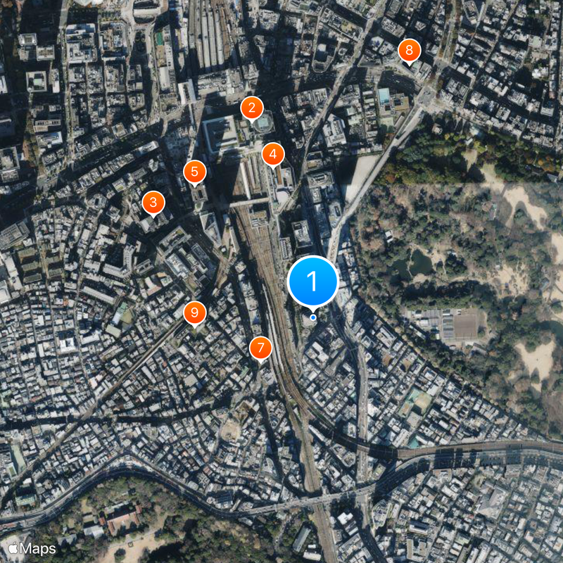 Tour NTT DoCoMo Yoyogi Carte