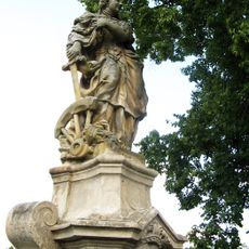 Statue of Saint Catherine in Choteč