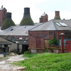 Four Bottle Kilns At Greens Pottery