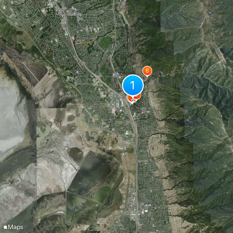 Lagoon Amusement Park Mapa