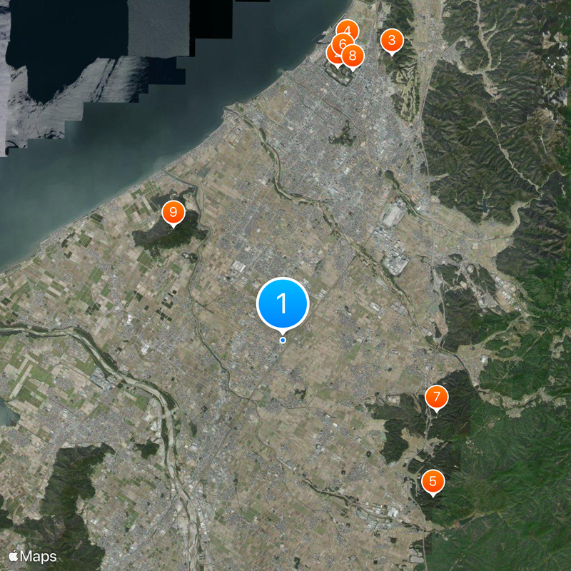 Toyosato Elementary School Map