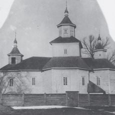 Old Saint Michael the Archangel church in Liudzianievičy