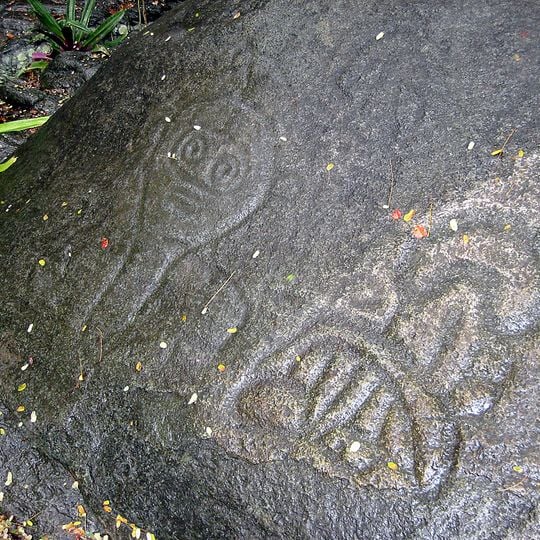 Reef Bay Trail petroglyphs