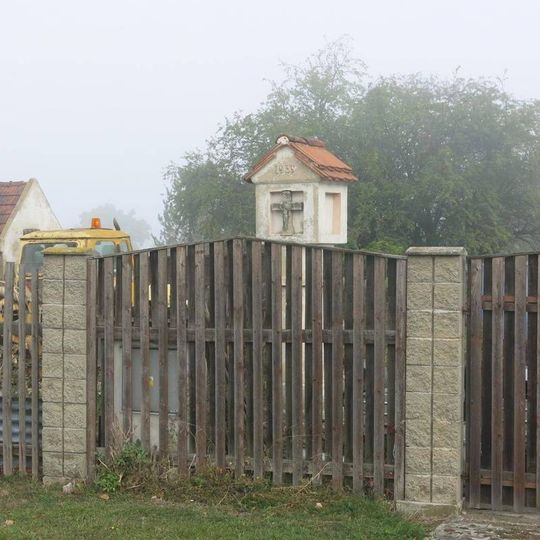 Boží muka u domu 70 v Pesvicích