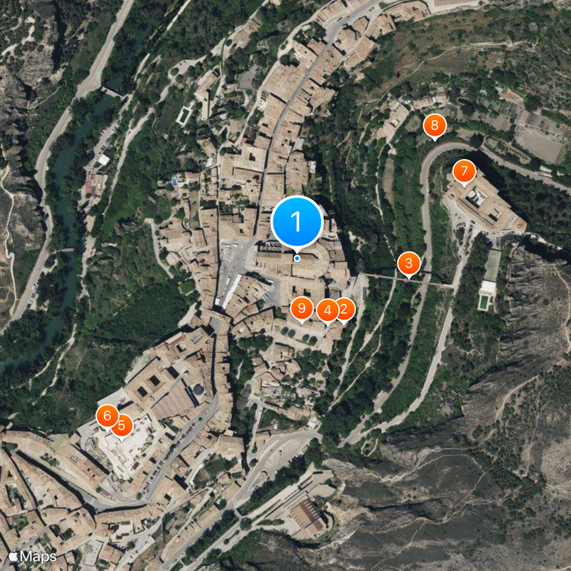 Cattedrale di Cuenca Mappa