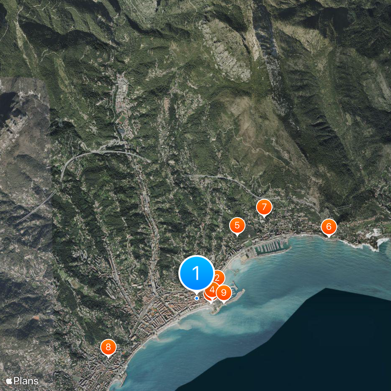 Menton Map