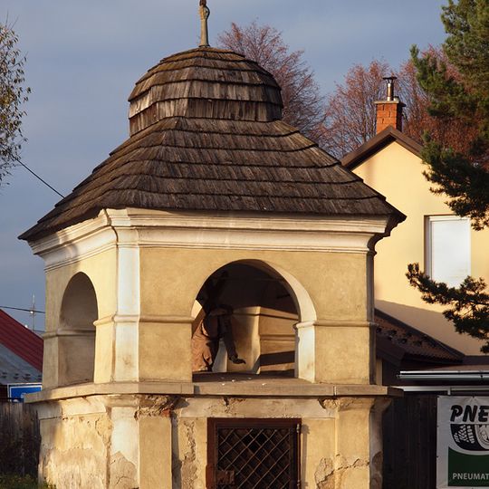 R. k. Kristovho pádu pod krížom, prícestná krížová kaplnka "Kreuzkapelle"