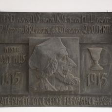 Pamětní deska Jana Husa v Kladně