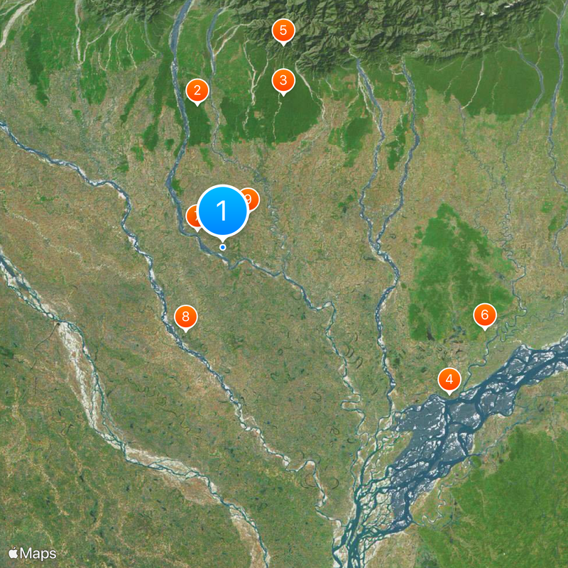 Cooch Behar Palace Mappa