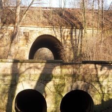 Highway bridge in Bystrc over the Vrbovec