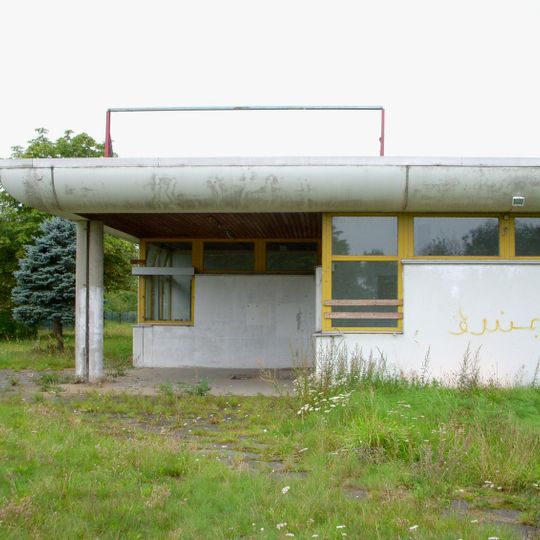Ehemalige Kontrollstelle Grenzübergang Lauenburg/Horst: Abfertigungsgebäude