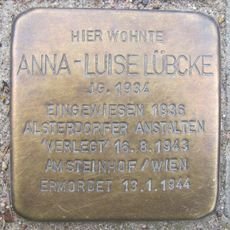 Stolperstein en memoria de Anna-Luise Lübcke