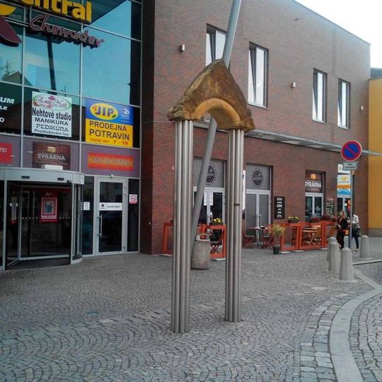 Brána u Táboritské ulice v Chomutově