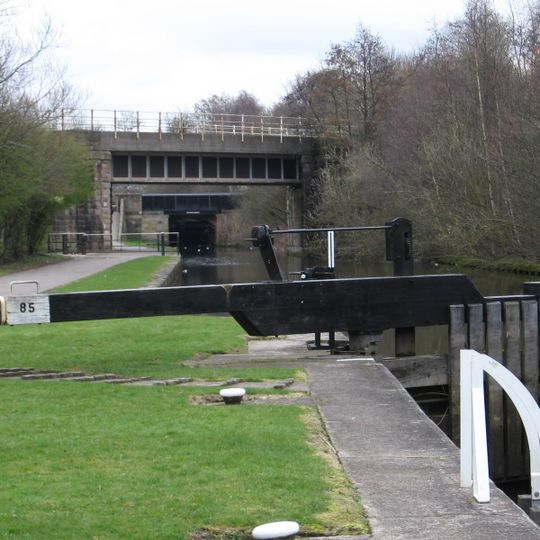 Lock Number 21 On Leeds-Liverpool Canal