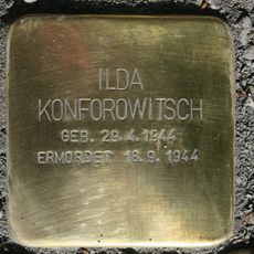 Stolperstein für Ilda Konforowitsch