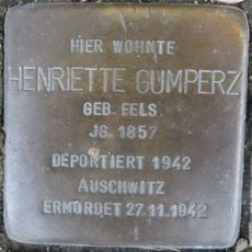 Stolperstein en memoria de Henriette Gumperz