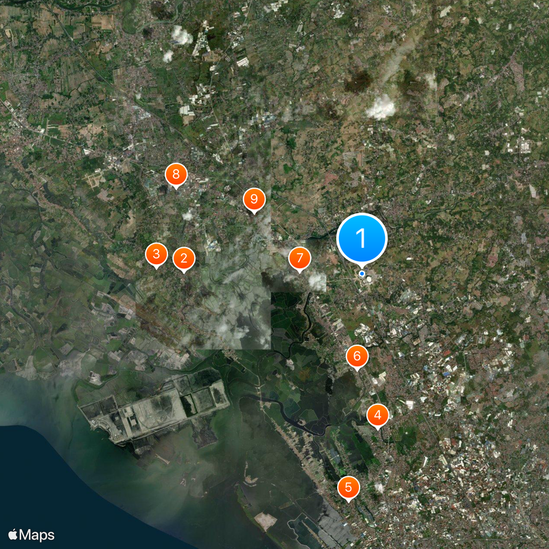 Philippine Stadium Map
