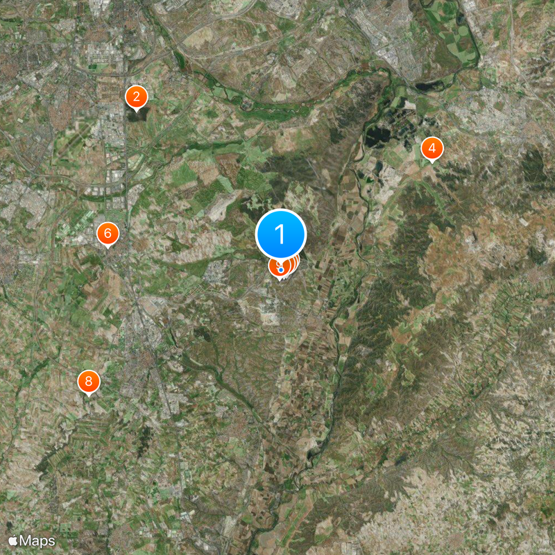 Parque Warner Madrid Mapa