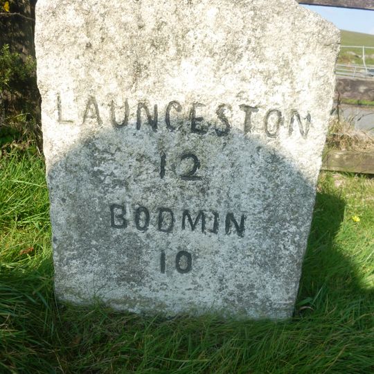 Milestone 40 Metres To The South Of Holy Trinity Church