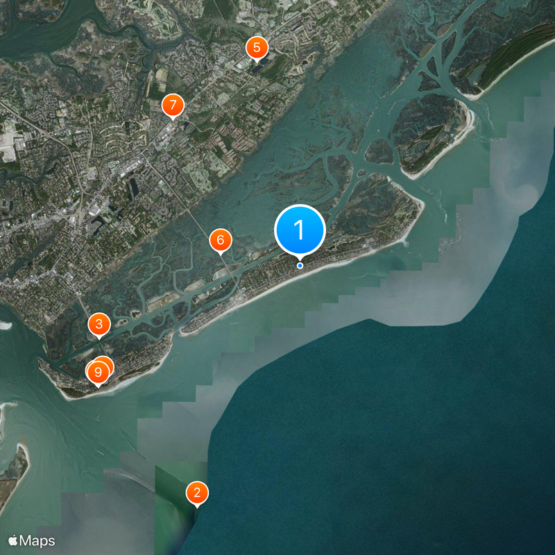 Isle of Palms Map