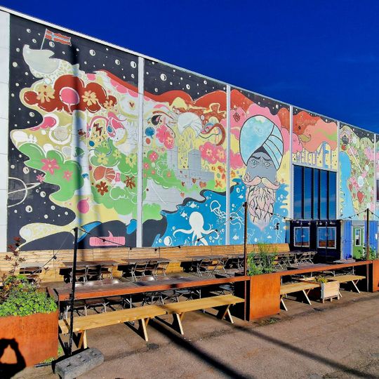 Wandmalerei, Kunstwerk