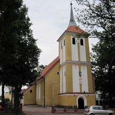 Catholic church of Our Lady of the Scapulars in Orzysz
