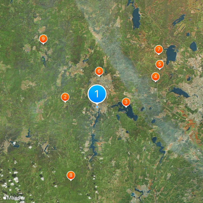 Revda Map