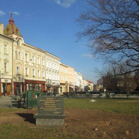 Památník obětem okupace Varšavskou smlouvou v Prostějově