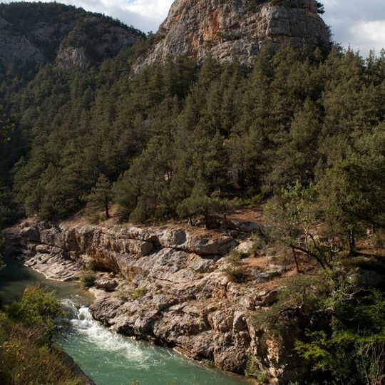 Chernorechenskij canyon