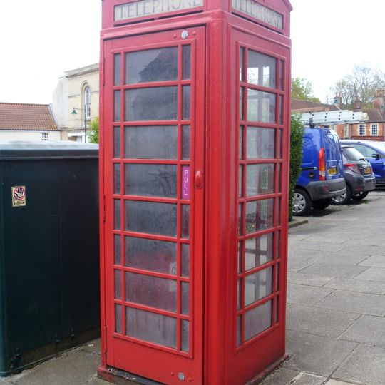 K6 Telephone Kiosk Outside The White Lion Public House