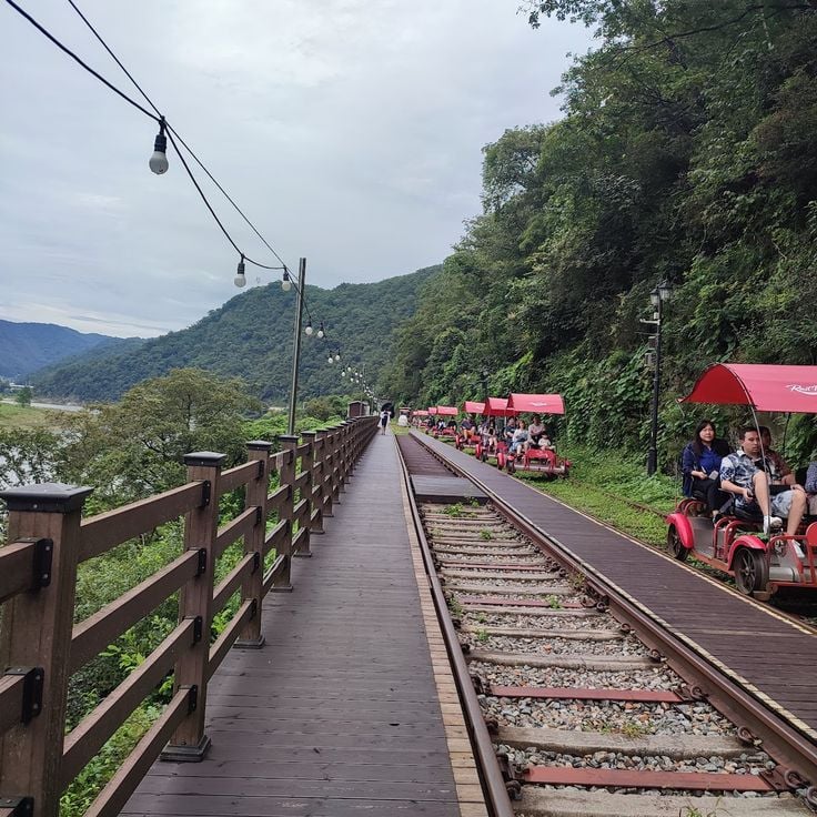 Gangchon Rail Park Entrance