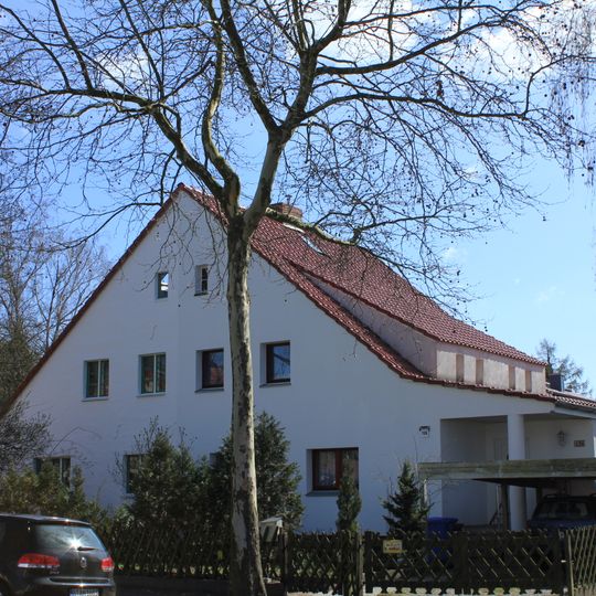 Doppelwohnhaus Zabel-Krüger-Damm 156/158 der Kriegerheimstättensiedlung Lübars