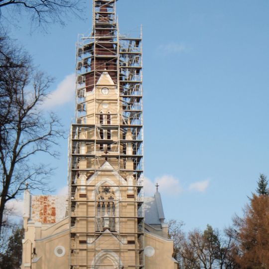 Zespół kościoła Podwyższenia Krzyża w Sobieszyniu