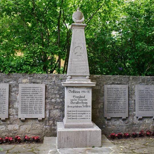 Kriegerdenkmal Nähe Kirchgasse in Altertheim