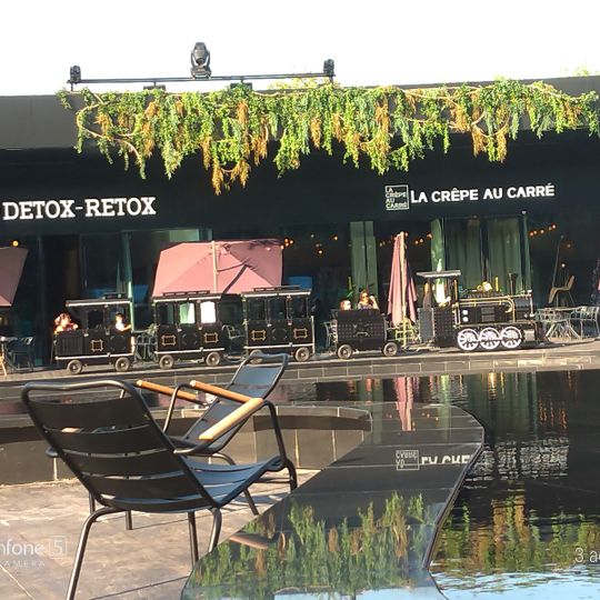 La crêpe au carré