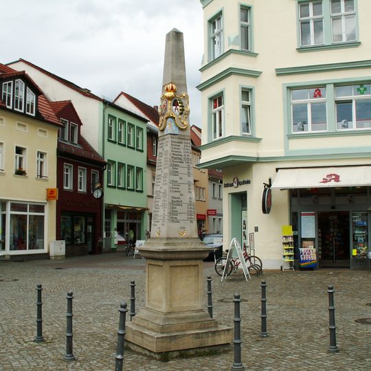 Postmeilensäule in Senftenberg