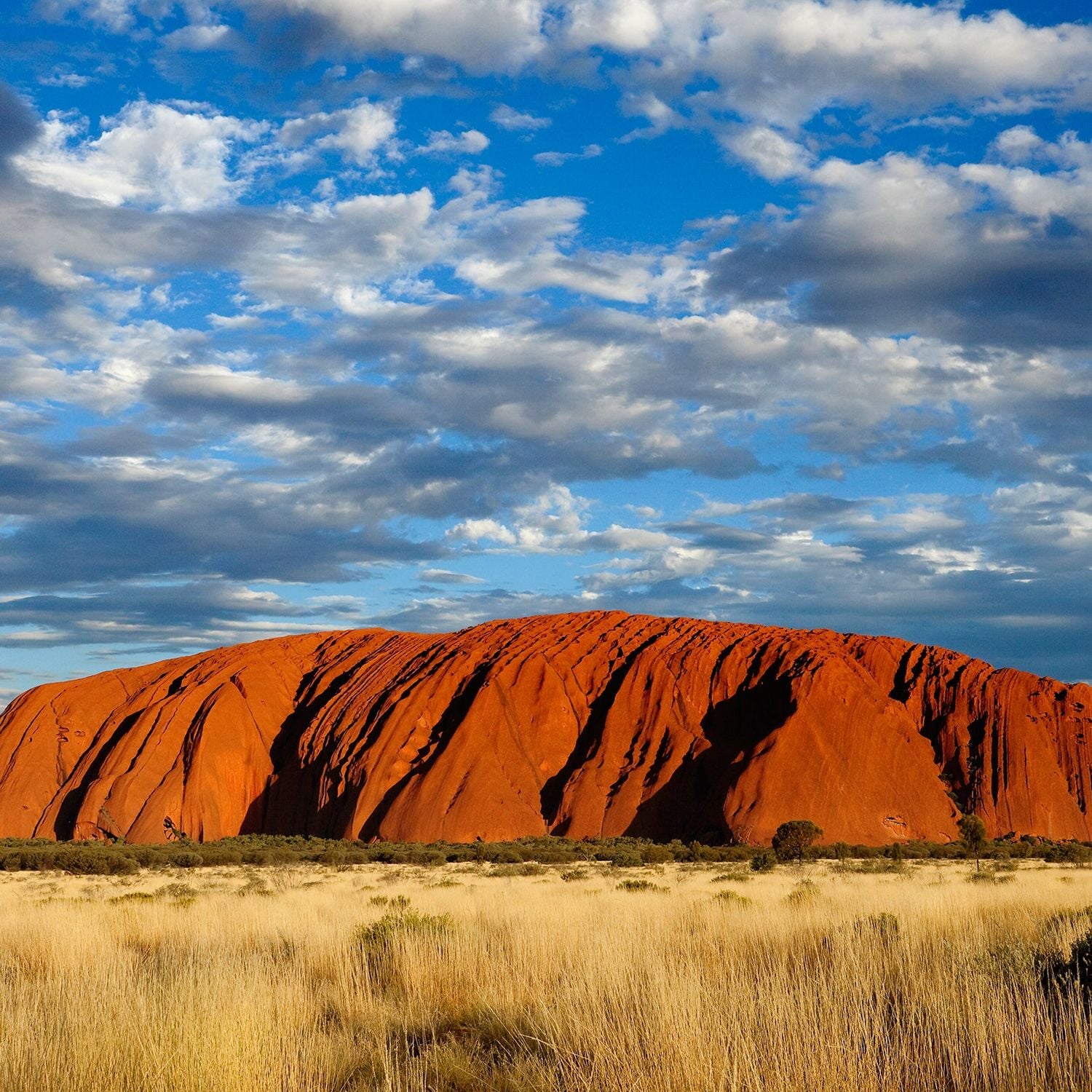 Australian outback: natural landmarks, geology, desert landscapes