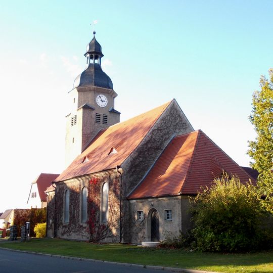 Kirche mit Ausstattung und Einfriedung Breite Straße -