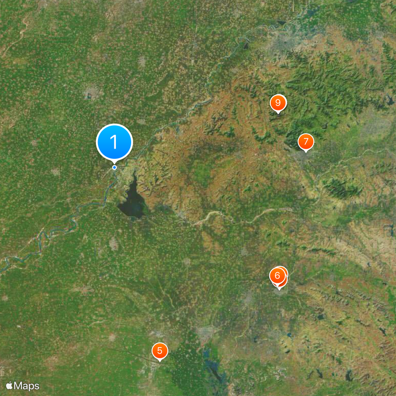Yellow River Map