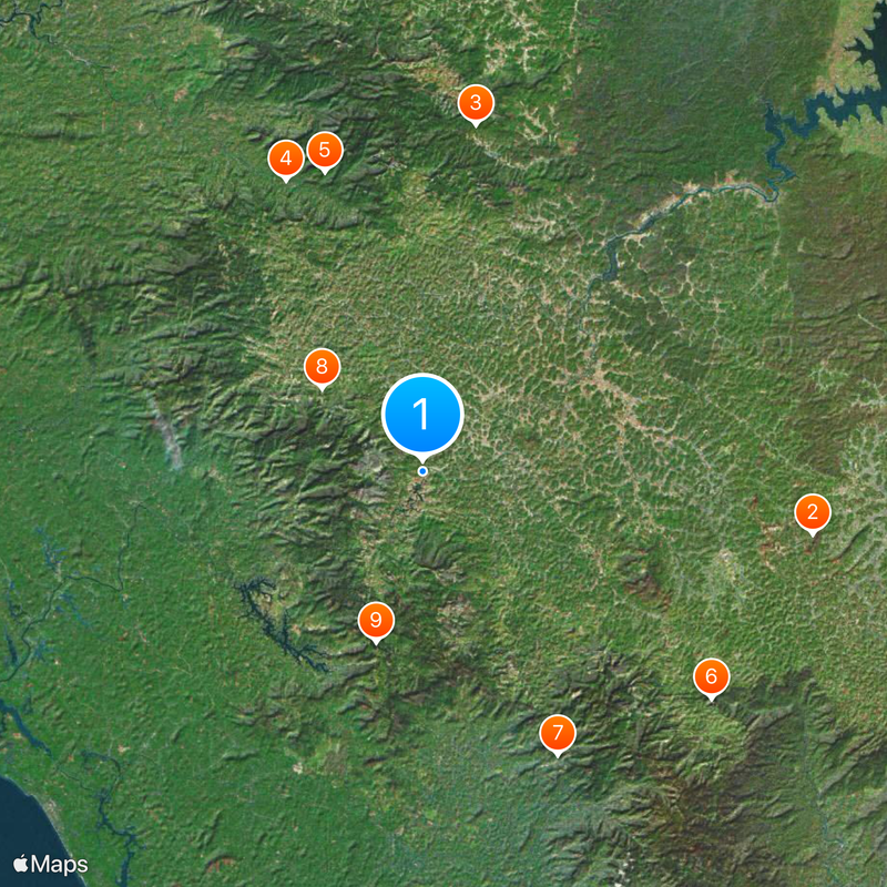 Banasura Sagar Dam Mapa