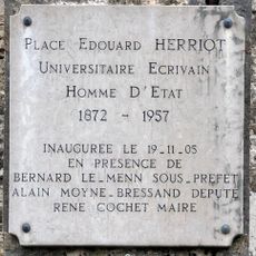 Inauguration Place Édouard Herriot