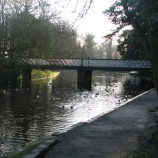 South Bridge Over Serpentine Lake In Botanic Gardens