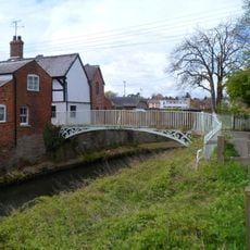 Footbridge Over River Lugg And Associated Guard Rails