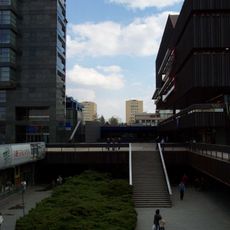 Most ulice Antala Staška u stanice Budějovická