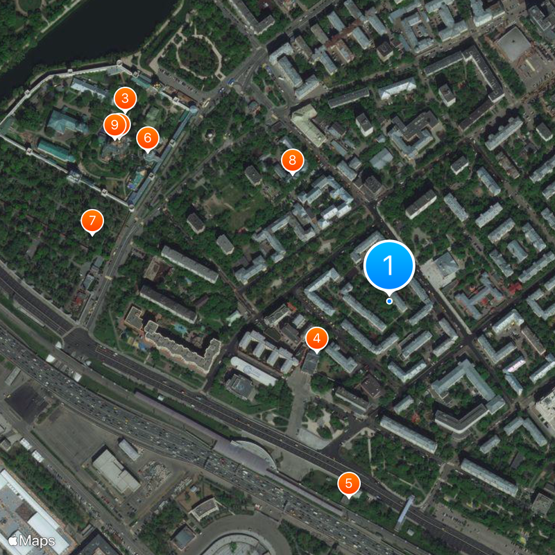 Sportivnaya Map