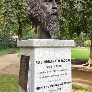 Memorial to Rabindranath Tagore
