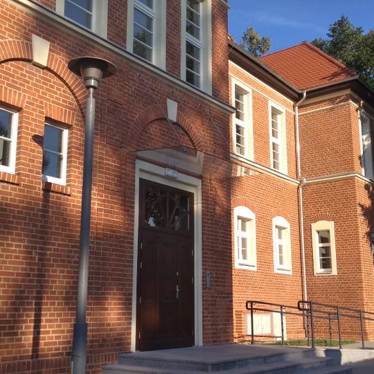 Budynek oddziału dermatologicznego dawnego szpitala w Rybniku